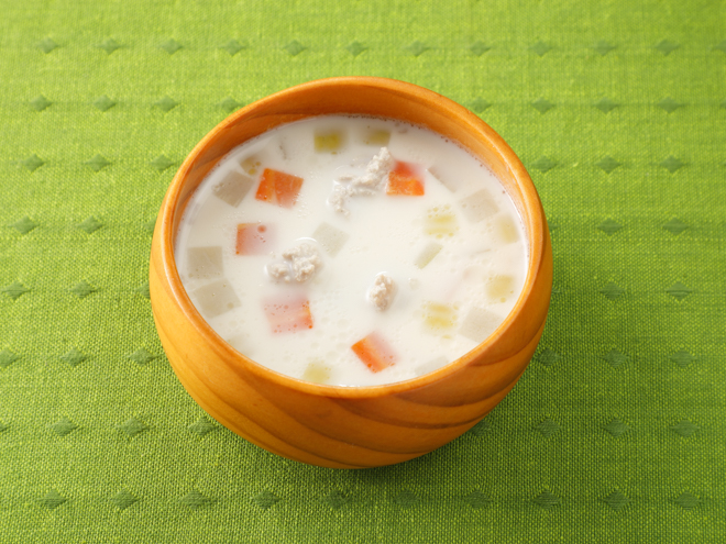 ミルク豚汁