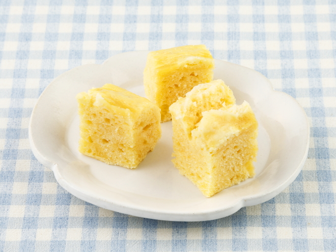 にんじんの蒸しケーキ